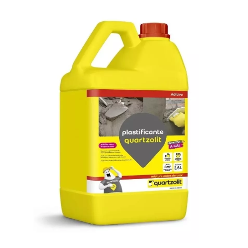Aditivo Plastificante de 3,6L Quartzolit